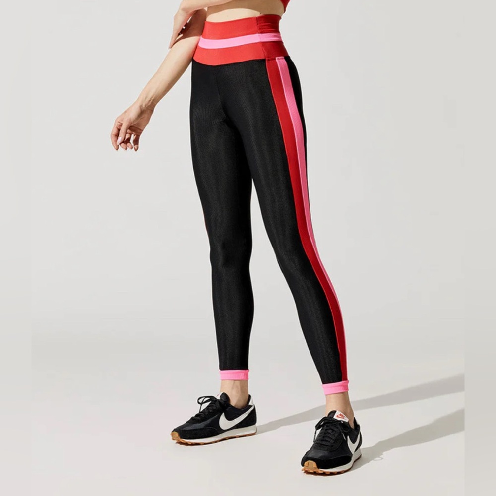 NWT Beach Riot Melinda Legging- Lipstick Colorblock